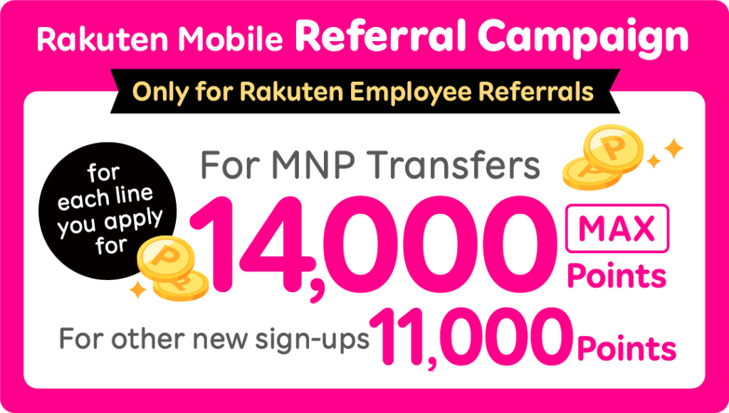 Rakuten Mobile Referral Campaign